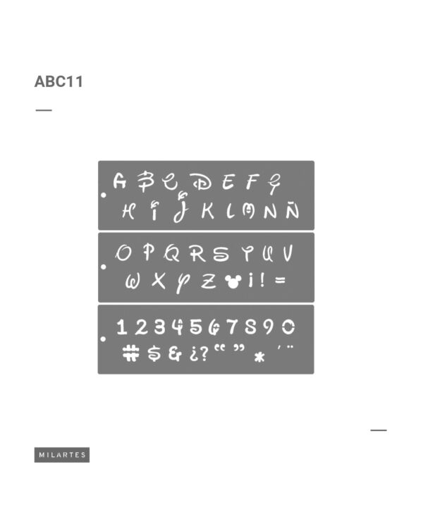 ABC 11 Letras