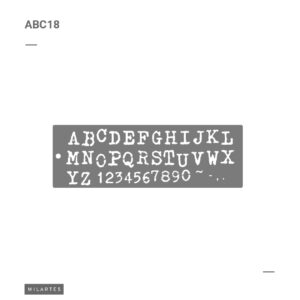 ABC 18 Letras Rotas