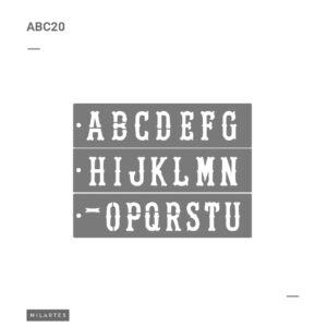 ABC 20 Letras