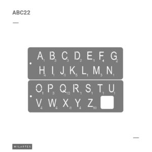 ABC 22 Letras y números