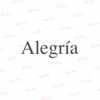 P041 - MINI ALEGRÍA