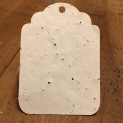 Tarjeta de papel reciclado
