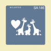 SA146 FLIA de JIRAFAS