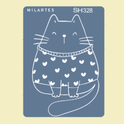 SH328 Gato Corazones Nuevo
